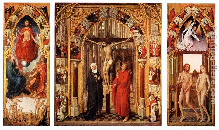 Rogier van der Weyden Triptych of the Redemption